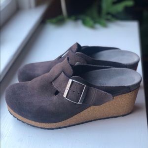 Birkenstock Papillio clog in Anthracite